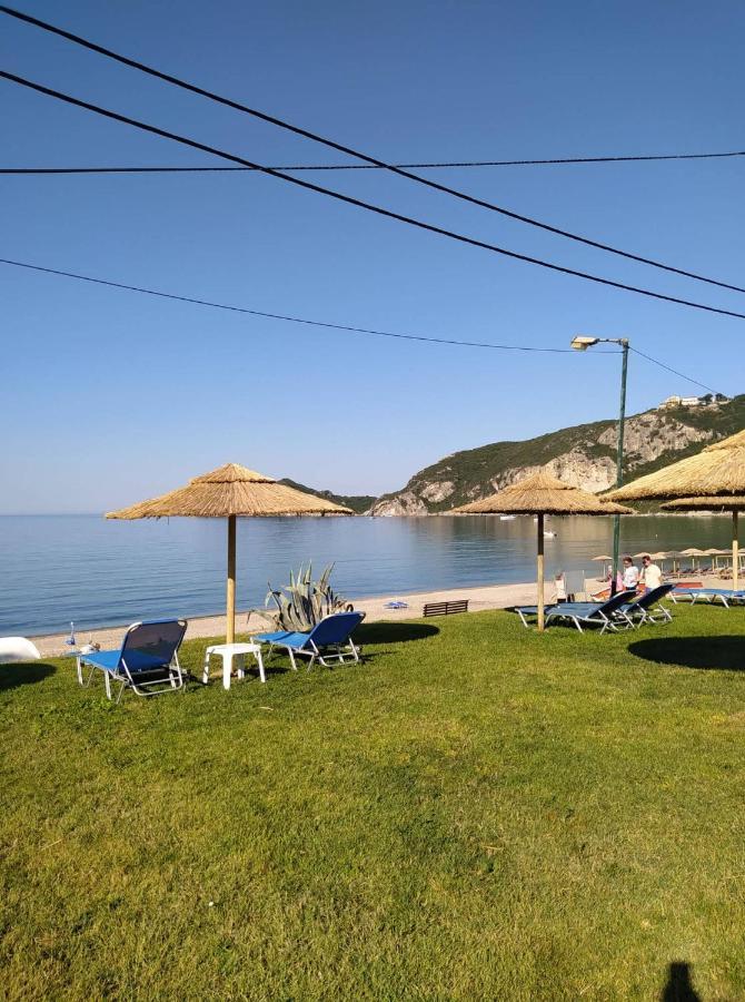 Elias & Vasili House Otel Agios Georgios Pagon Dış mekan fotoğraf