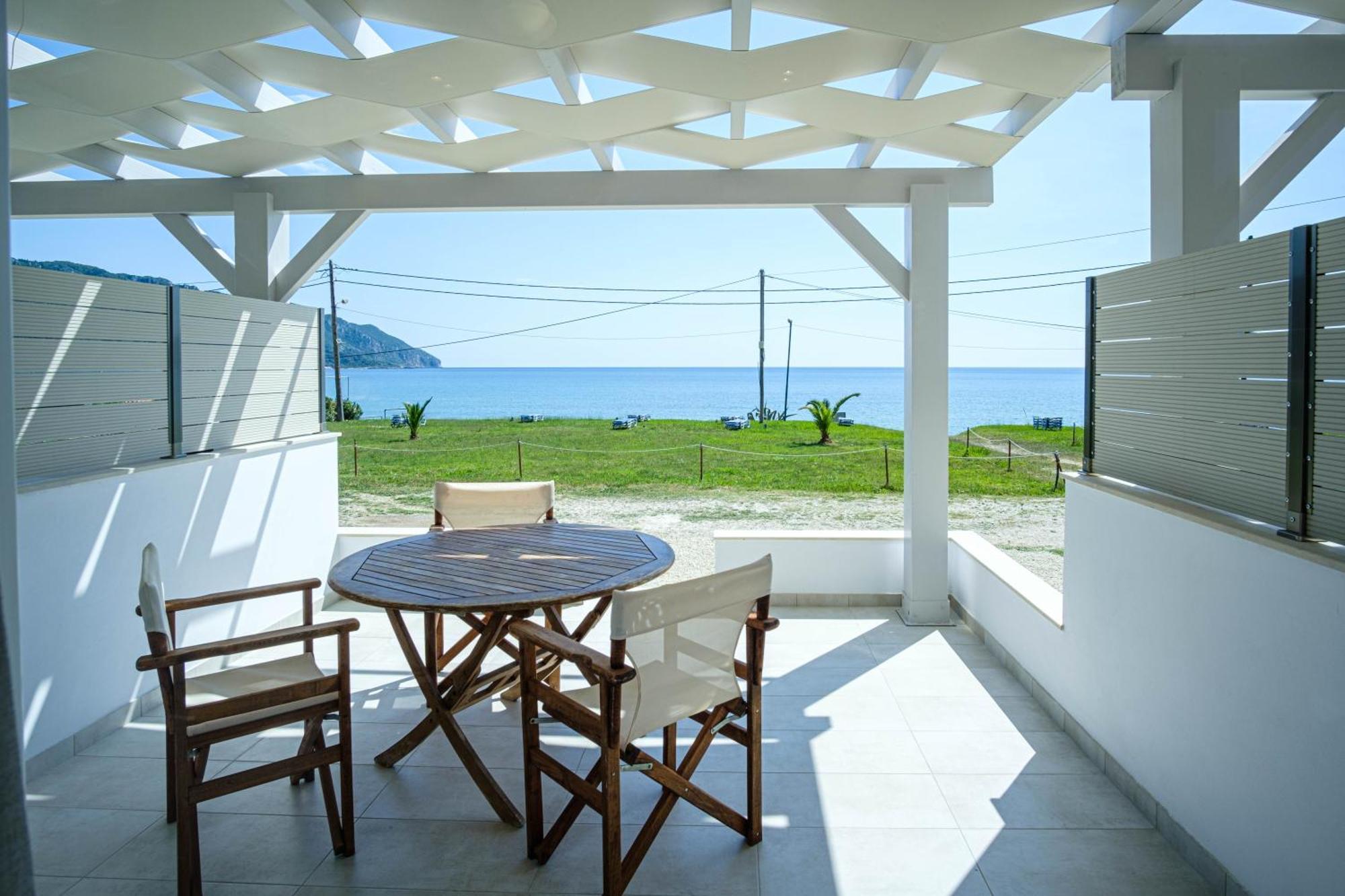 Elias & Vasili House Otel Agios Georgios Pagon Dış mekan fotoğraf